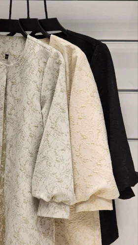 کت آستین پفی کد 4125