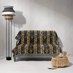 شال مبل ریش دار classic 377