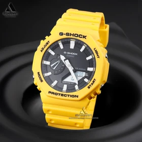 ساعت جی شاک زرد Casio G-Shock GA-2100-Y