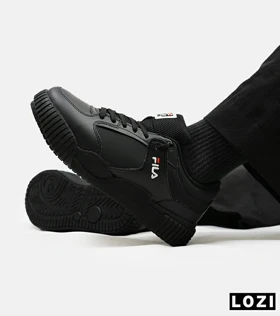 کفش کتانی مردانه مشکی FILA مدل 5377