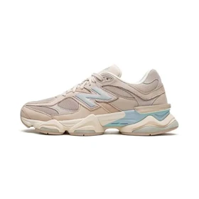 کتانی نیوبالانس 9060 کرم آبی New Balance 9060 Cream Blue