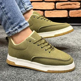 کفش اسپرت مردانه رنگ یشمی