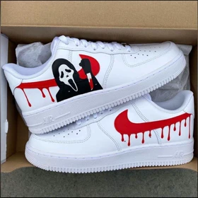کفش اسپرت کاستوم کتانی نایک nike ایرفورس air force کد 87881