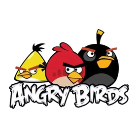 استیکر پارچه و لباس پاد آفرین مدل Angry birds کد 1766