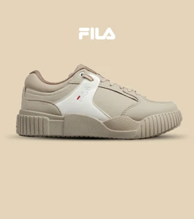کفش کتانی مردانه کرم سفید FILA