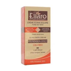 کرم ضد آفتاب فاقد چربی SPF30 پوست چرب الارو لایت بژ 40 میل