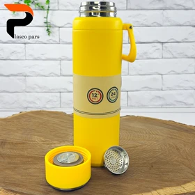 فلاسک قلمی 1 لیتر دسته دار zehyu