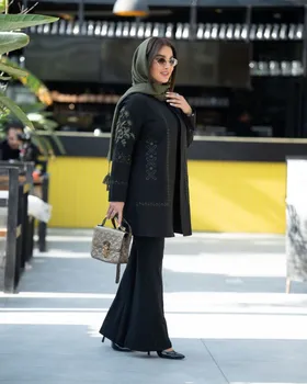 مانتو گلدوزی مدل سونا کد 1507