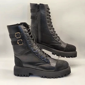 بوت چرم و جیر 2سگک