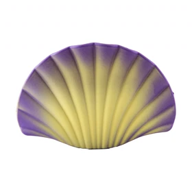 کلیپس دخترانه مدل صدف دریا (زرد)