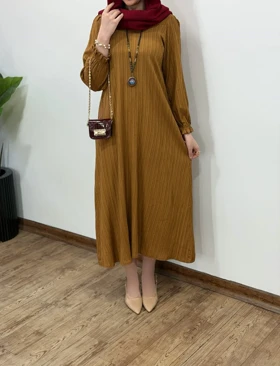 پیراهن مانتویی آوا (ایراددار)