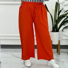 شلوار لینن گشاد 1281