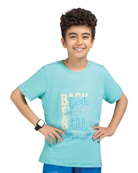 تیشرت نخی پسرانه شامپیون سیلکا