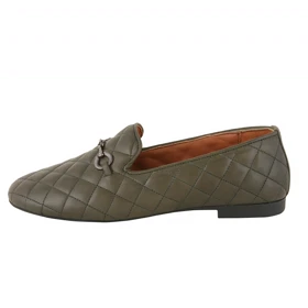 کفش کالج زنانه چرم یلسان مدل درلین کد 626-GN