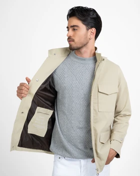 ام کی کالکشن کاپشن mk-5659-cream