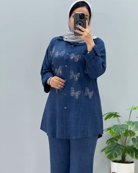 شومیز و شلوار شانتون