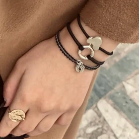 دستبند نقره میکی موس و نوزاد 🥹