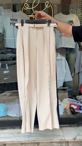 شلوار کمربنددار اوکسین 12622
