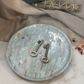 پیش دستی آبی
