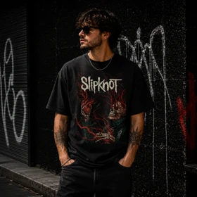 تیشرت طرح اسلیپنات slipknot کد 02