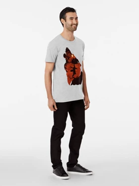 تیشرت با طرح Sekiro - One Armed Wolf سکیرو کد 27381