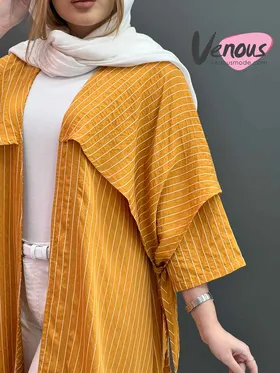 مانتو بلند ژیله دار