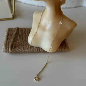 دستبند نقره روکش طلا