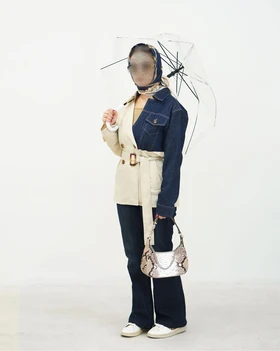 آزاد سیسترز بارانی mixtrenchcoat