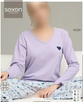 بلوز و شلوار راحتی sexen کد 40200