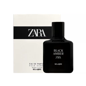 ادکلن زنانه اسکلاره مدل Zara Black Amber حجم 100 میلی لیتر