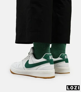 کفش کتانی مردانه سفید سبز نایک NIKE SB
