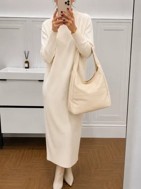 کیف دوشی جلو جیب زنانه چرم