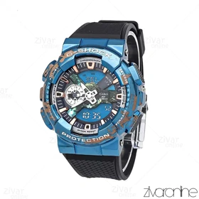 ساعت جی شاک GM110H مردانه آبی مشکی 106020