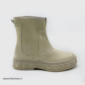 کفش نیم بوت زنانه مدل Stradivarius Flat Ankle Boots - BTCr46