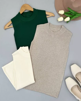 تاپ بافت یقه گرد کد 4252