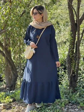 پیراهن مانتویی ساحل