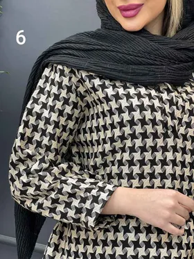 مانتو جلو بسته بلند