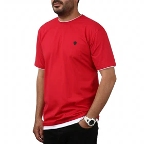 تیشرت آستین کوتاه مردانه کاکتوس مدل 2518418