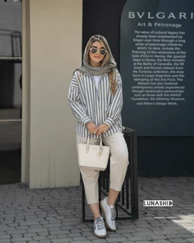 شومیز لینن نچرال