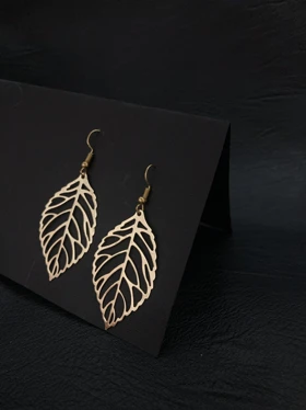 گوشواره طرح برگ B10