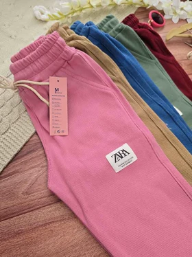 شلوار جاگر کشبافت پنبه