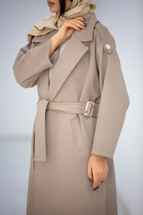 بارانی کجراه بغل چاک بلند