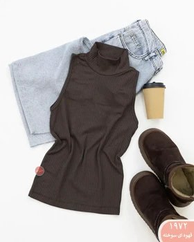 کراپ تاپ یقه هفت سانت 1972