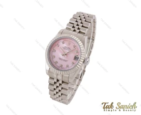 ساعت رولکس زنانه صفحه صورتی Rolex-3723-L