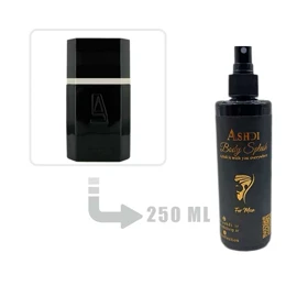 بادی اسپلش عطر ادکلن آزارو سیلور بلک مردانه 250 میل Azzaro Silver Black for Men 250ml
