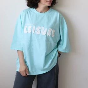 تیشرت لانگ LEISVRE کد 6075 (آبی)