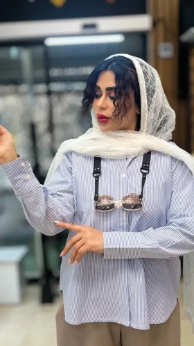 شومیز راه راه