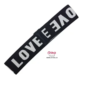 تل کشی جدید پسرانه دخترانه پهن مدل LOVE