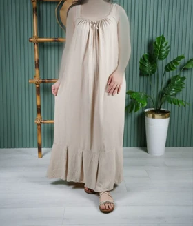 سارافون بندی نخی 7486 (کرمی)