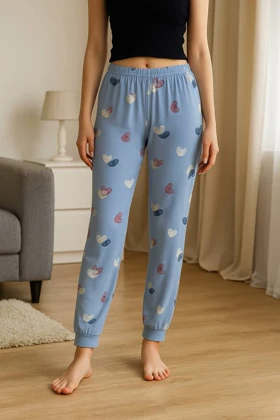 شلوار پیژامه های مخمل وارداتی عروسکی